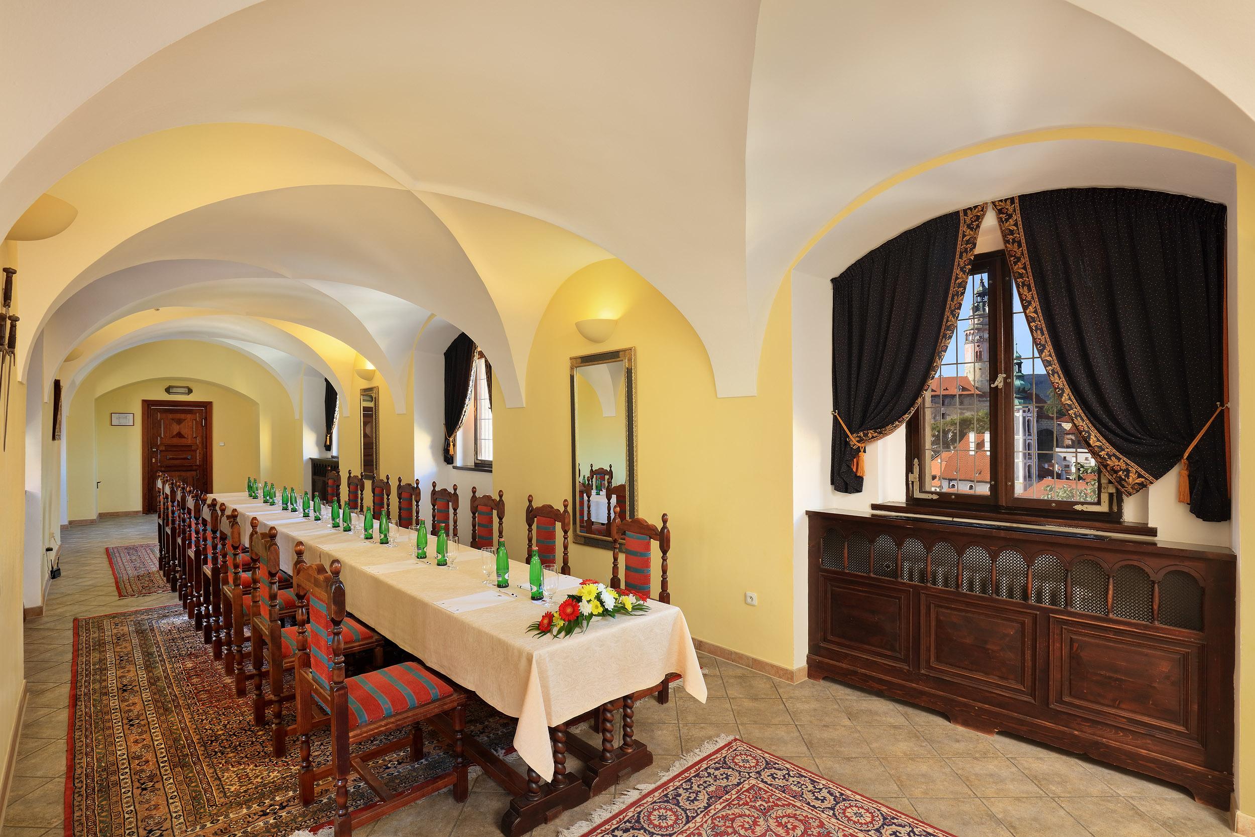 Hotel Ruze Cesky Krumlov Exterior photo The interior of the castle